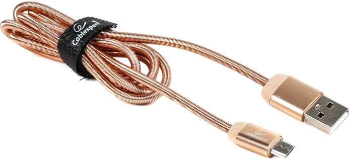 Кабель Cablexpert USB 2.0 A - microUSB B Gold 1m (CCPB-M-USB-08G)