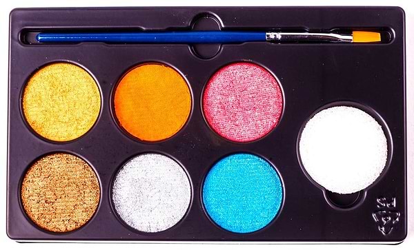 Фото - Гримм Djeco палитра 6 цветов "металлик" (DJ09232)