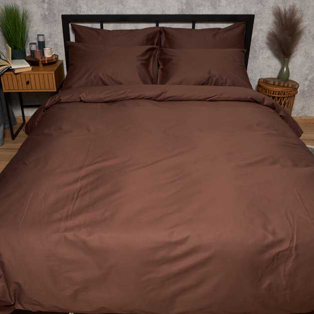 Фото - Комплект постельного белья Moon&Star Satin Premium Mocha Mood 160х220 наволочки 2х70х70 (MS-820010067)