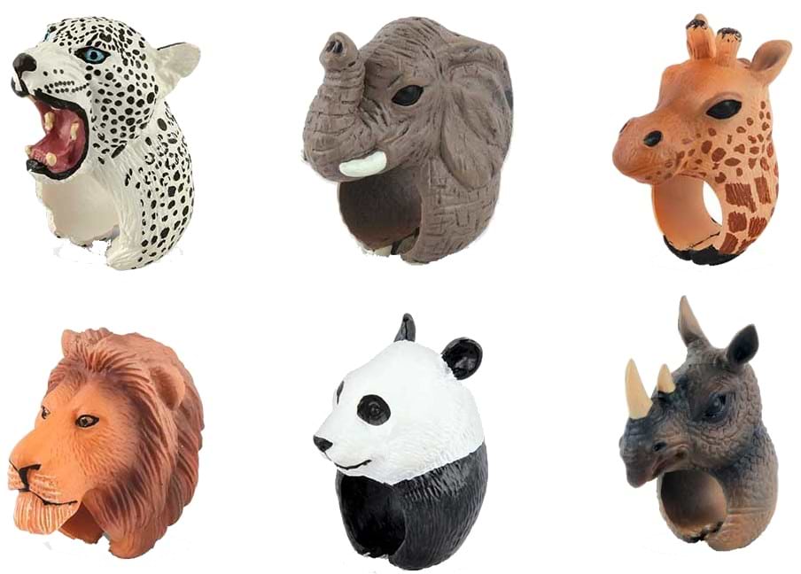 Детская бижутерия Great Pretenders Кольцо Animal Kingdom Jungle в ассортименте (84512)