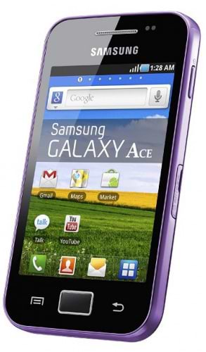 Фото - Смартфон Samsung S 5830 Galaxy Ace Purple Plum