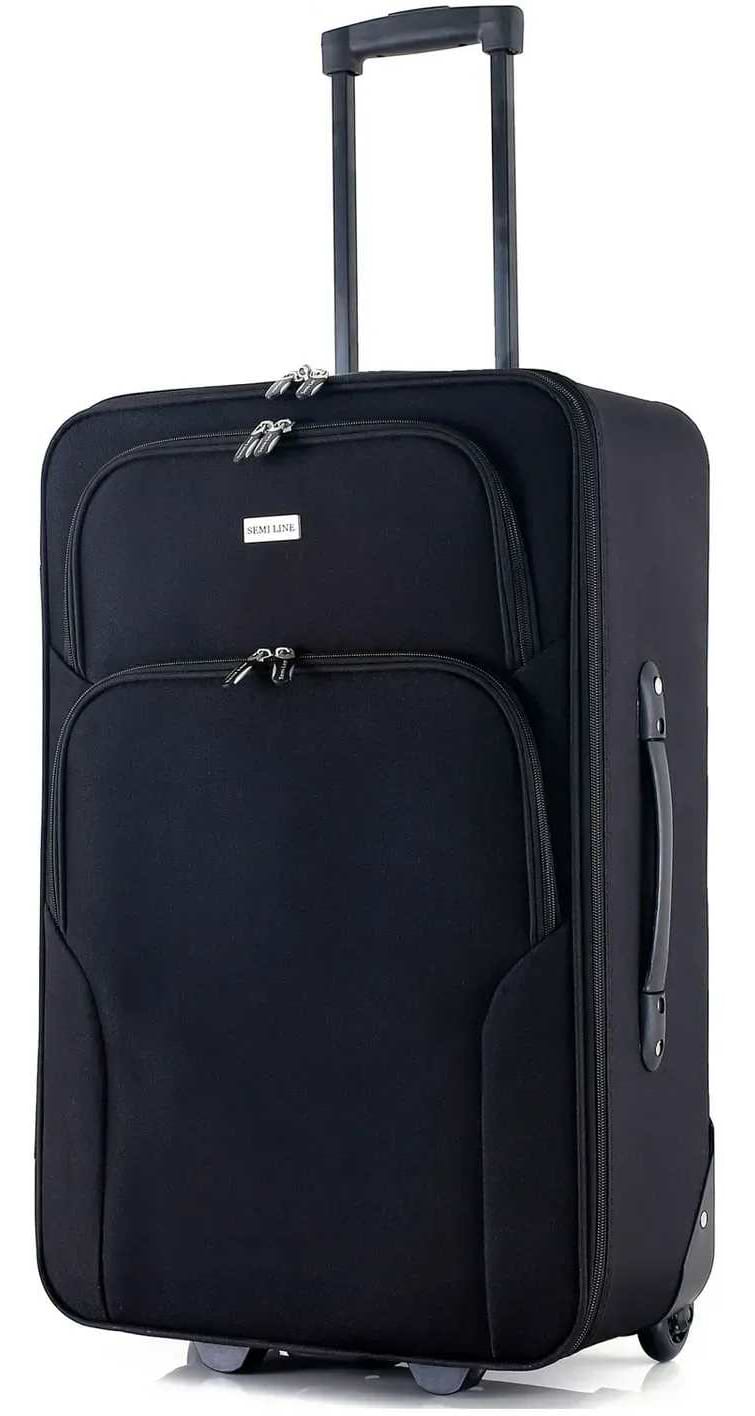 Валіза Semi Line 28" (L) Black (T5679-3)