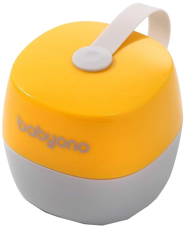 Фото - Контейнер для зберігання пустушок BabyOno Natural nursing жовтий (535/03)