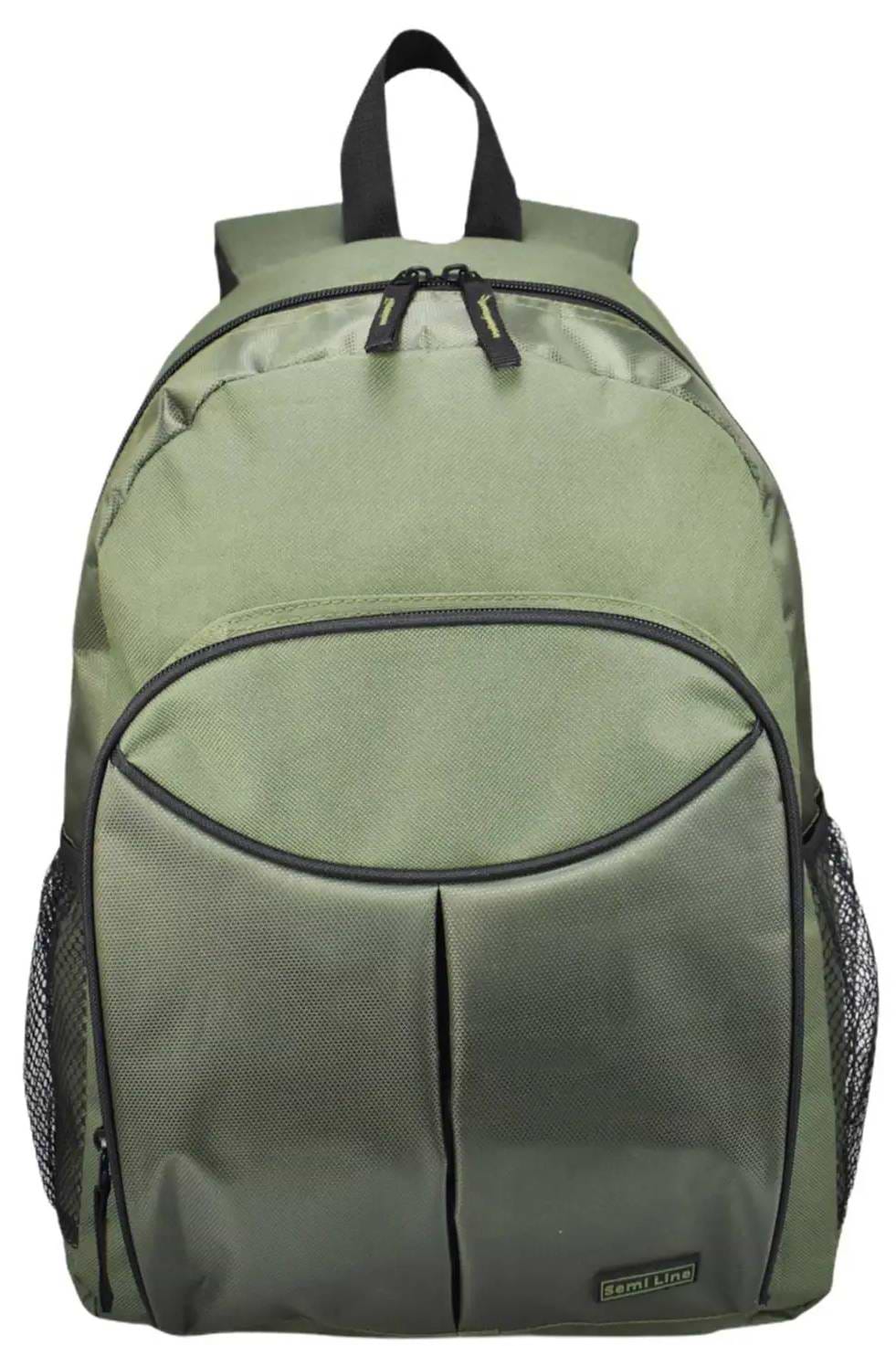 Рюкзак городской Semi Line 20 Khaki/Black (J4916-2)
