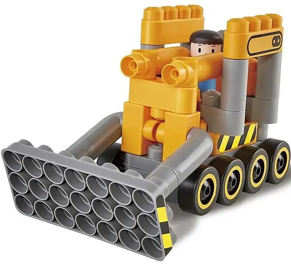 Фото - Пластиковий конструктор PolyM Будівельна техніка 43 деталь (760021)