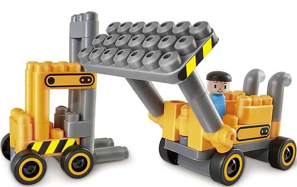 Фото - Пластиковий конструктор PolyM Будівельна техніка 43 деталь (760021)