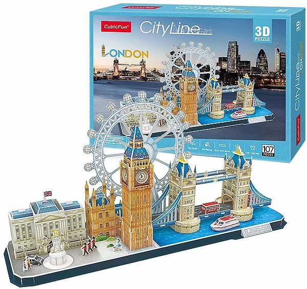 Фото - 3D-пазли Cubic Fun City Line ''London'' (MC253h)
