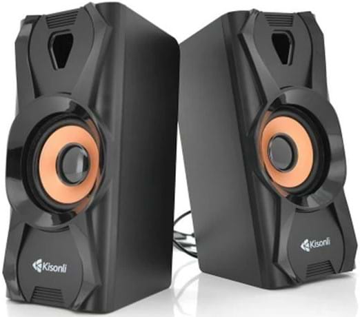 Фото - Комп'ютерна акустика звичайна 2.0 Kisonli U-9003/23412 Black