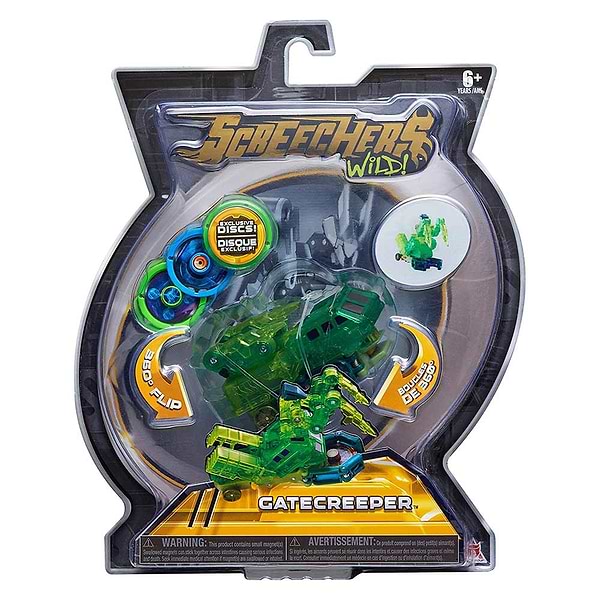 Фото - Машинка-трансформер Screechers Wild! L 2 - ГЕЙТКРИПЕР (EU683123)