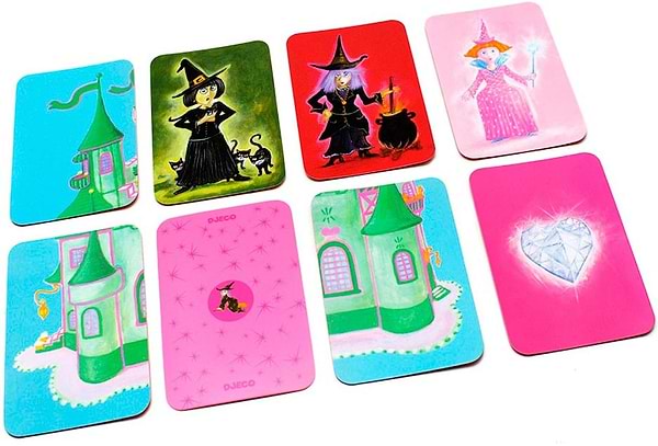 Фото - Настольная игра (5-7 лет) Djeco Построй замок (DJ05117)