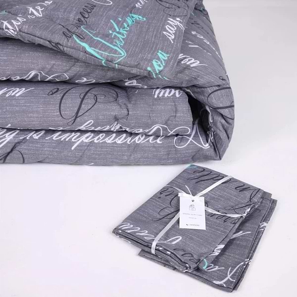 Фото - Ковдра літня двоспальна MirSon №208 Сolor Fun Line 17-0003 Tulio 172х205 см +нав 2 шт. (2200010856569)