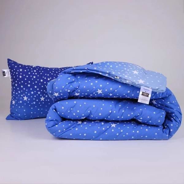 Фото - Ковдра демісезонна двоспальна MirSon №236 Сolor Fun Line 17-0432 Milky Way 172х205 см +нав 2 шт. (2200010855975)