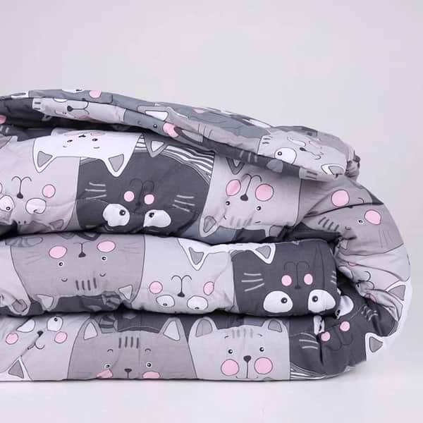 Фото - Ковдра зимова двоспальна євро MirSon антиалергенна №273 Сolor Fun Line 17-0543 Hendri з евкаліптовим волокном 220х240 + нав. 2 шт. (2200010859966)