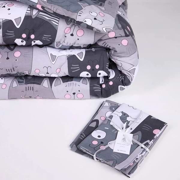 Фото - Ковдра зимова двоспальна євро MirSon антиалергенна №273 Сolor Fun Line 17-0543 Hendri з евкаліптовим волокном 220х240 + нав. 2 шт. (2200010859966)