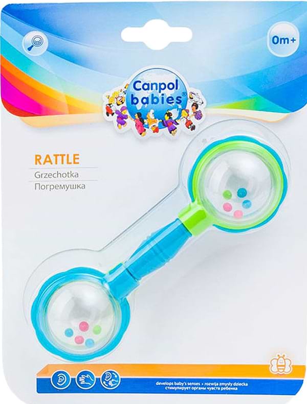 Фото - Брязкальце Canpol babies Штанга Синя (2/606_blu)