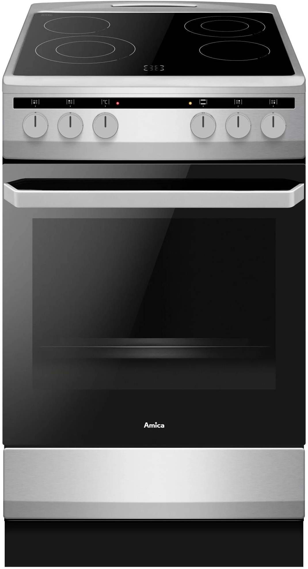 Плита електрична Amica 58CE2.315HQ(Xx) - Фото 1