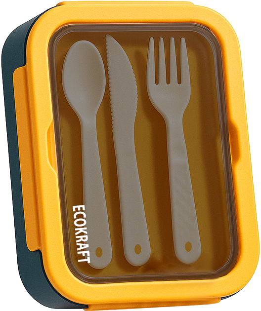 Ланч-бокс Ecokraft 1100 мл (RTET24101611) - Фото 1