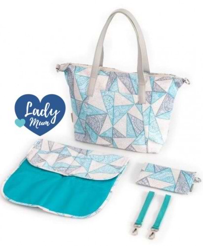 Фото - Сумка для коляски Canpol babies бежево-бирюзовая (78/502)