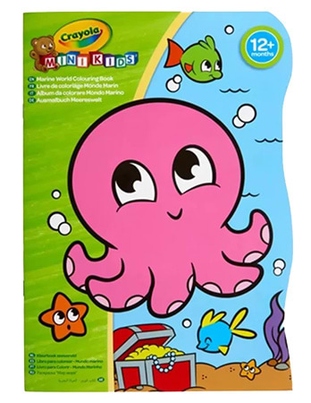 Раскраски Crayola Море 16 стр. (25-1480-1)