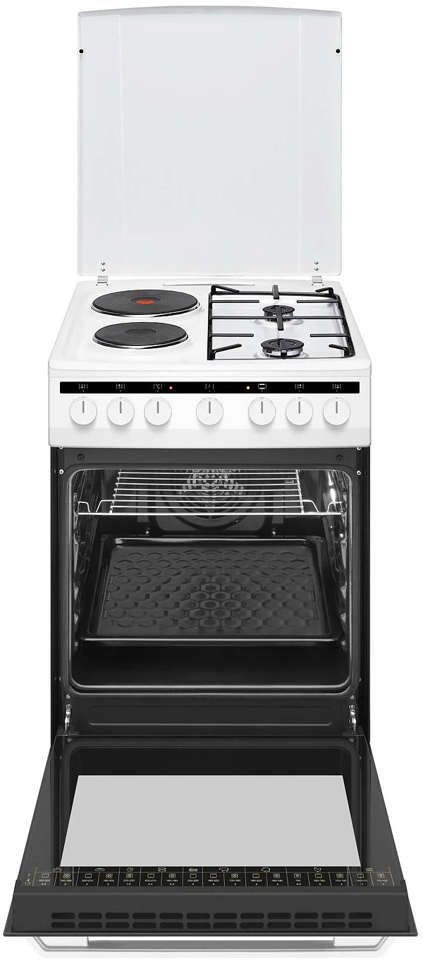 Фото - Плита газовая Amica 58ME2.35HZPMS(W) ECO