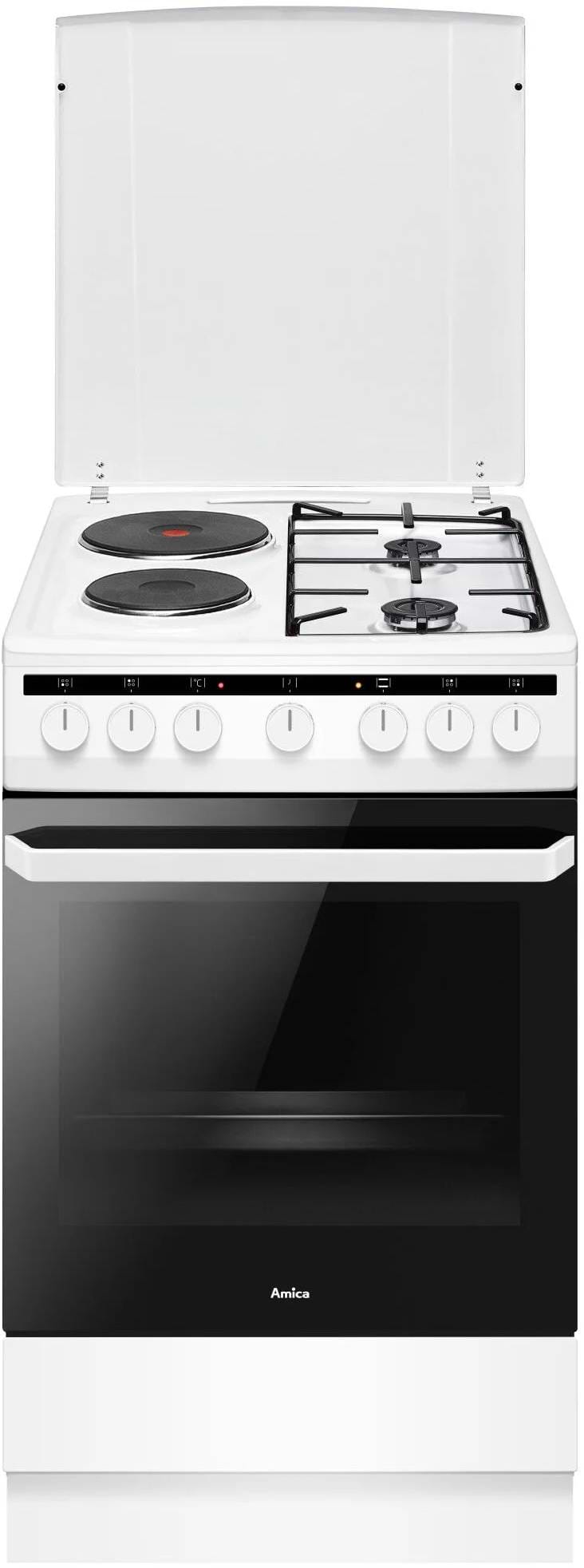 Фото - Плита газовая Amica 58ME2.35HZPMS(W) ECO