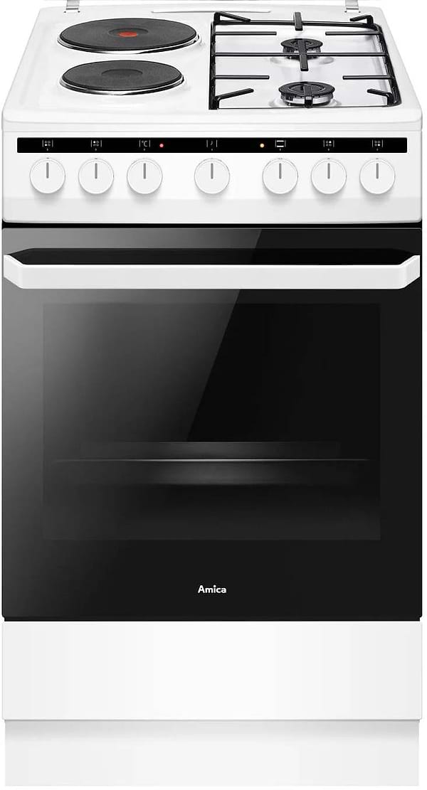 Фото - Плита газовая Amica 58ME2.35HZPMS(W) ECO