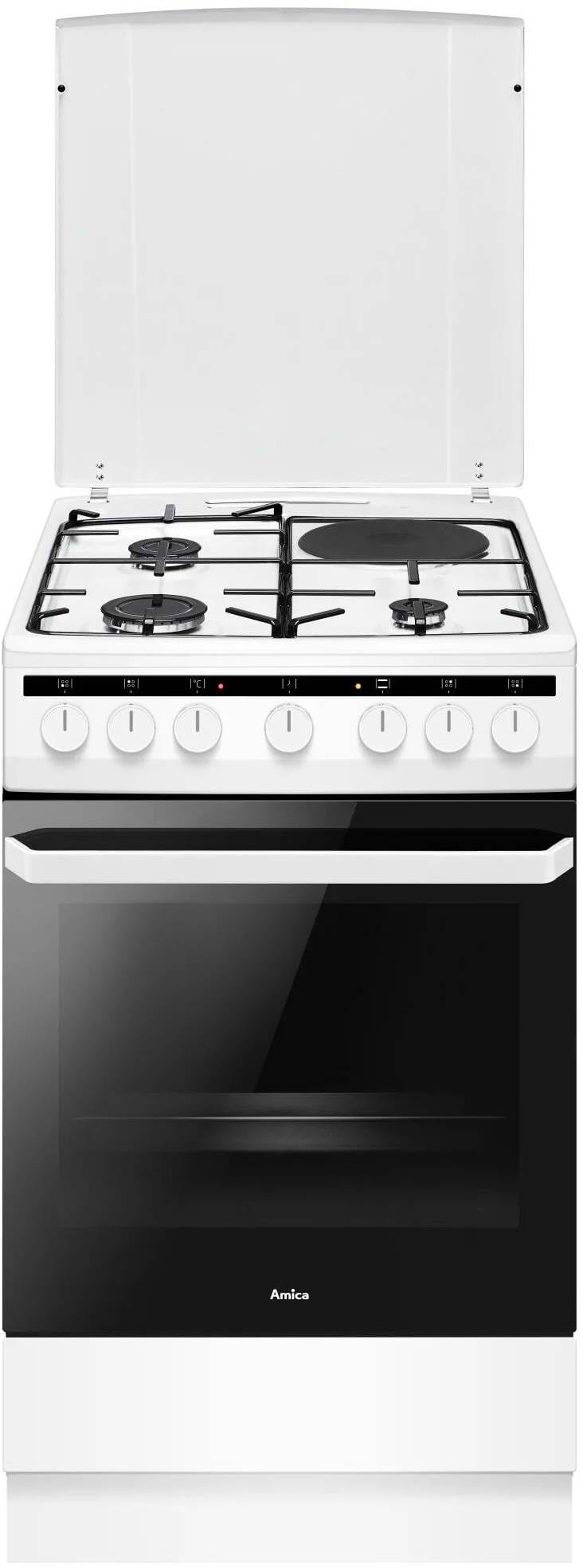 Фото - Плита газова Amica 58ME4.38HZPMS(W) ECO