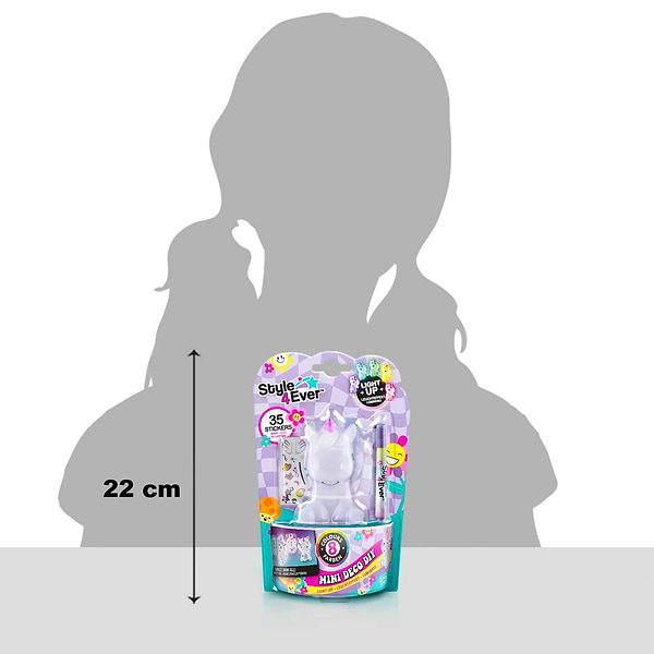 Фото - Набір для декупажу та розпису Canal Toys Style 4 Ever Мій улюбленець - Єдиноріг Веселка S (OFG267/2)