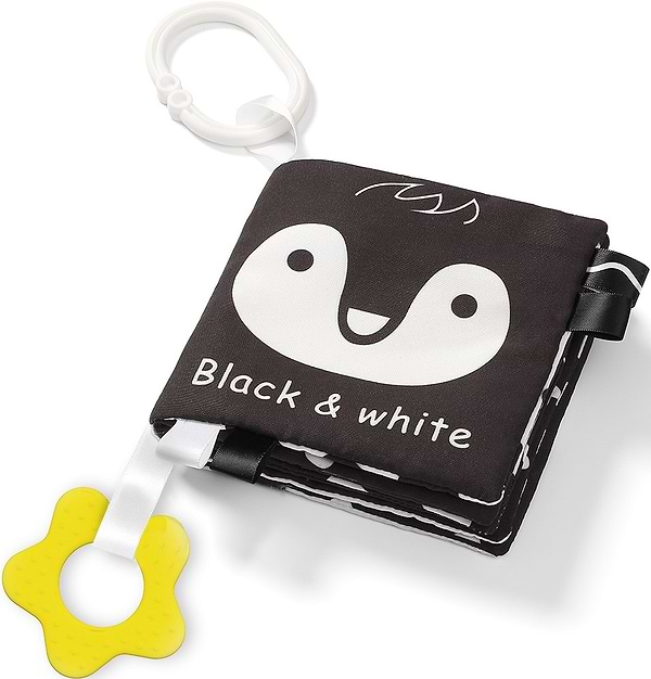 Фото - Книжка-іграшка BabyOno Чорне та біле (542)