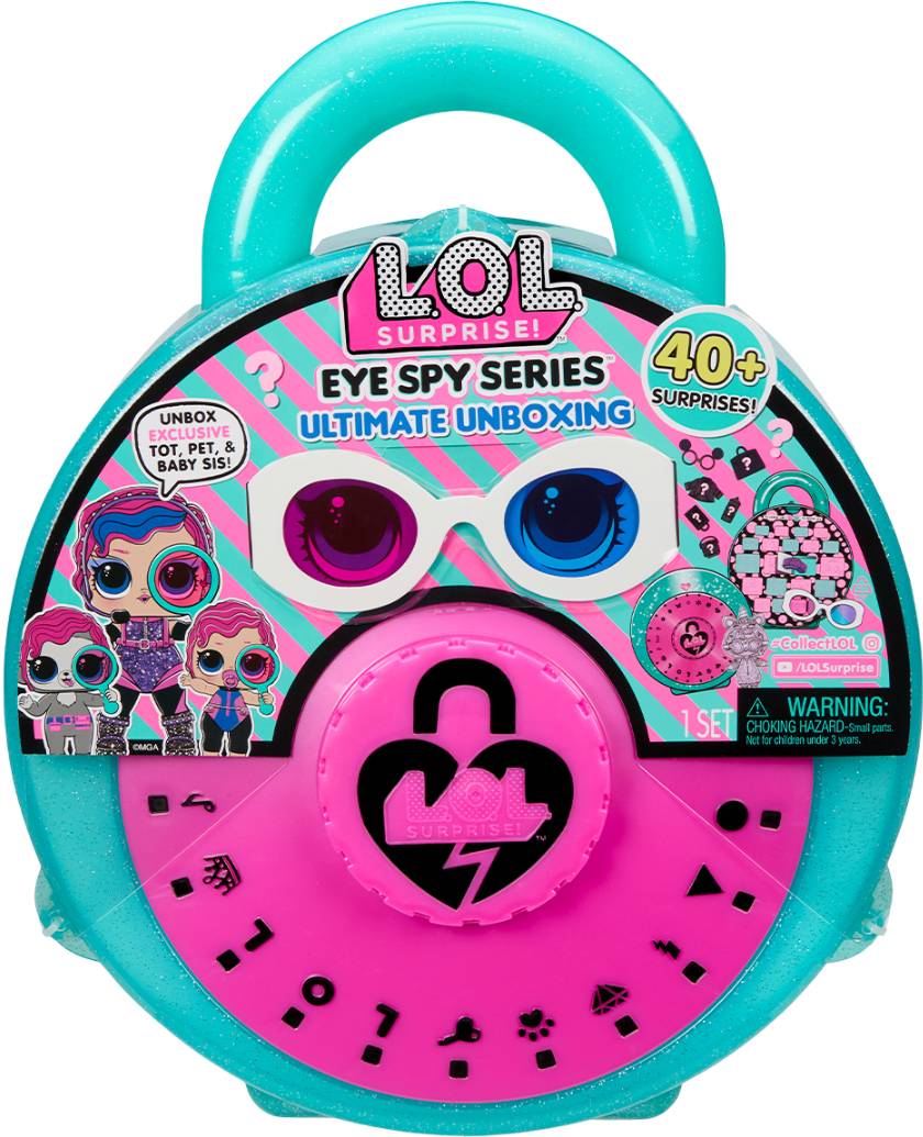 Кукла-сюрприз набор L.O.L. Surprise! серии Eye Spy – БОЛЬШОЙ СЮРПРИЗ С ЗАГАДКАМИ (с аксс.) (542698)