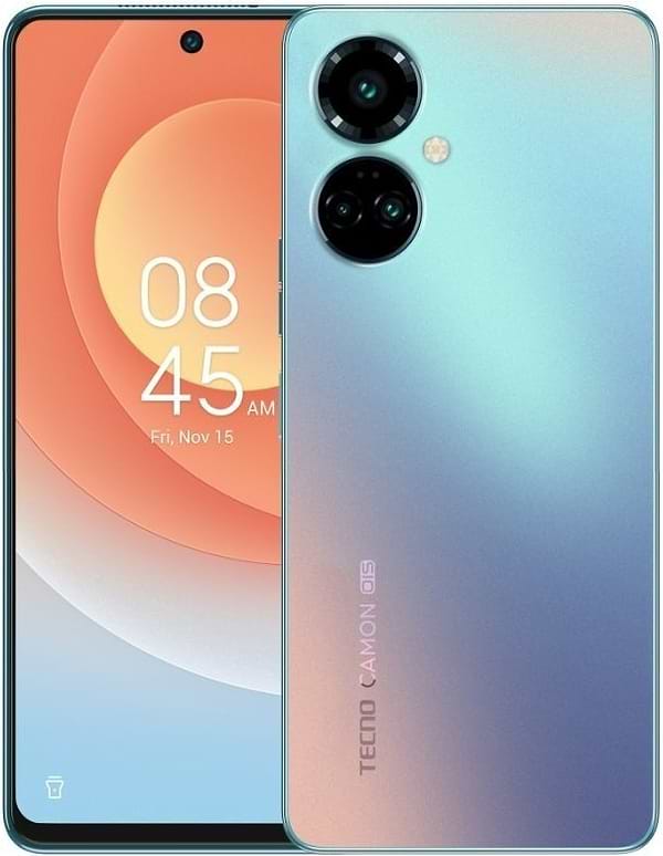 Фото - Смартфон Tecno Camon 19 Pro 8/128GB Dual Sim Polar Blue (CI8n)