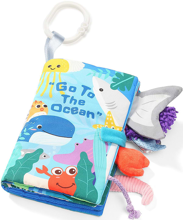 Фото - Книжка-игрушка BabyOno Вперед к океану (544)