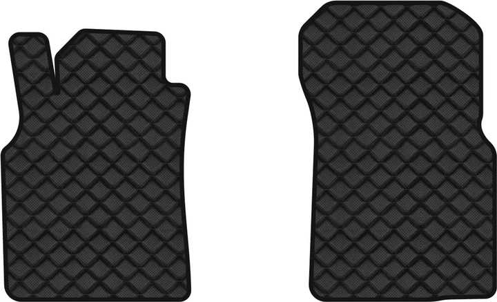 Коврики из экокожи в салон авто передние EVAtech ECO для Almera (N16) Nissan 2000-2006 2 поколение Sedan EU NS3380A2BBB