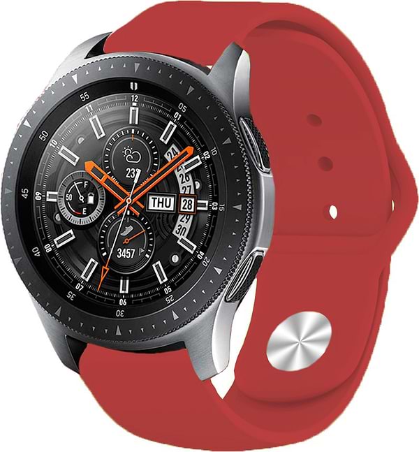 Фото - Ремінець для смарт-годинника BeCover for Samsung Galaxy Watch 42mm/Watch Active/Active 2 40/44mm/Watch 3 41mm/Gear S2 Classic/Gear Sport Red (706168