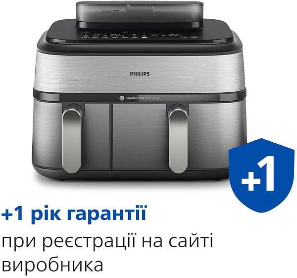 Фото - Уценка - Мультипечь Philips Ovi Dual Steam NA555/00