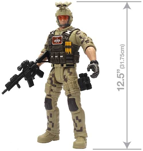 Фото - Ігрова фігурка солдатики Chap Mei "Солдати" RANGER FIGURE (545010)