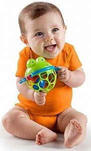 Фото - Брязкальце Oball Жабеня (10063)