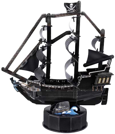 Фото - 3D пазлы Cubic Fun Корабль "Месть королевы Анны" (T4035h)