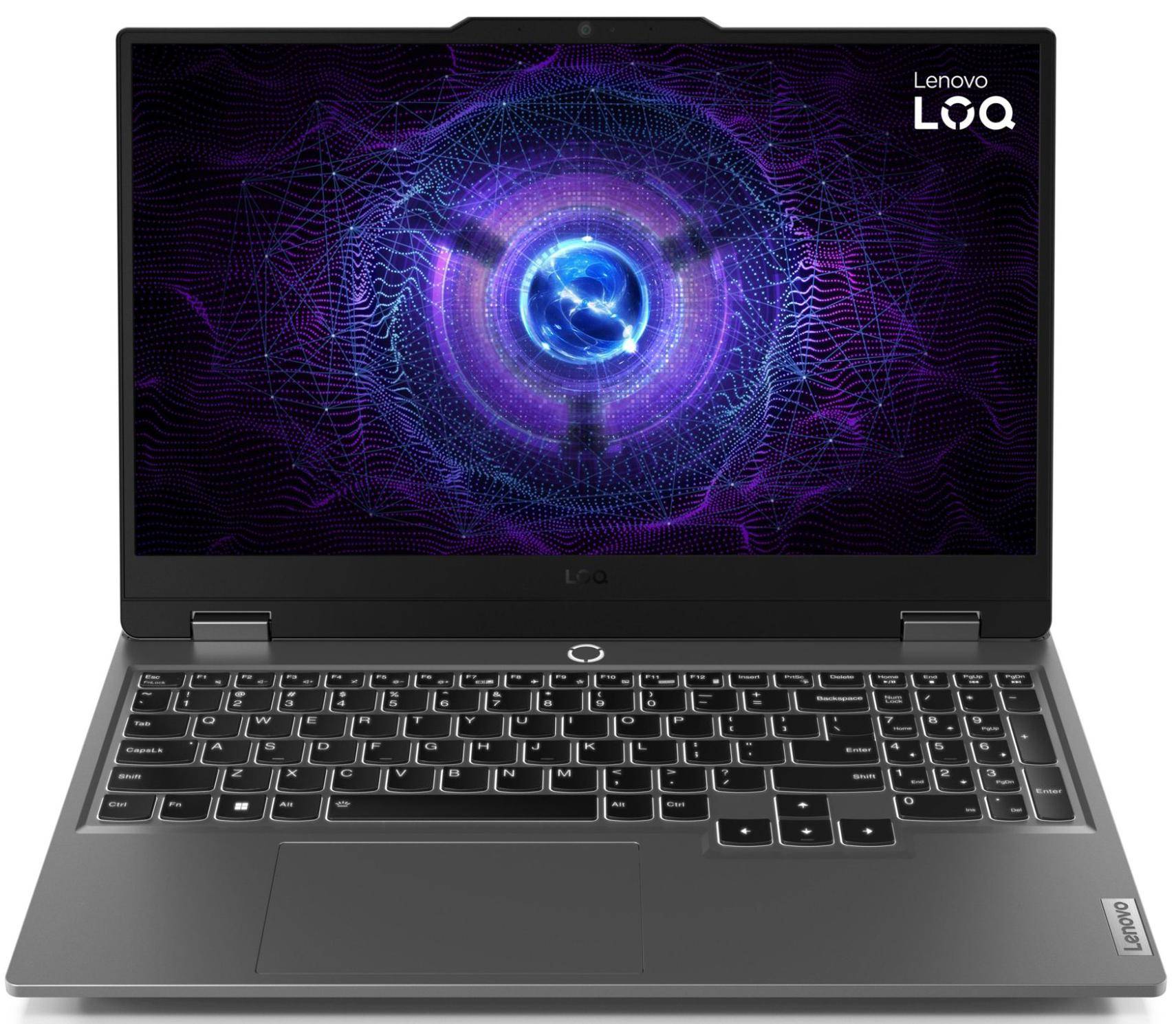 Ноутбук игровой Lenovo LOQ 15ARP9 (83JC008ARA) Luna Grey - Фото 1