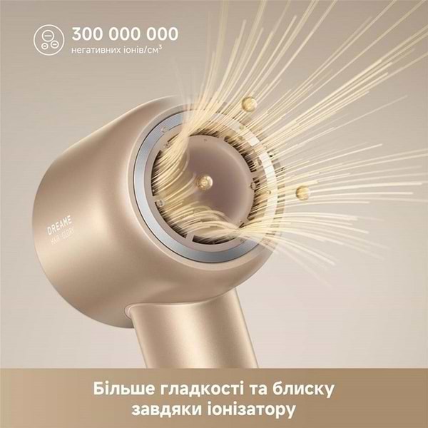 Фото - Фен Dreame Hair Glory Mix High-speed Hair Dryer-Gold (AHD18)