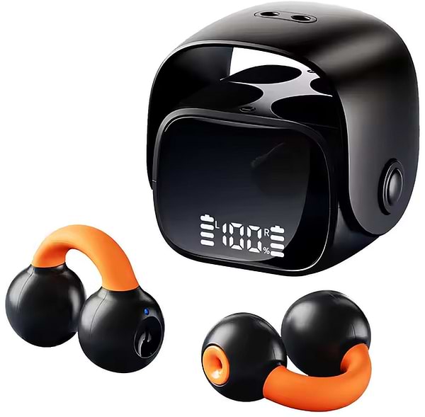 Фото - Наушники вкладыши беспроводные TWS Action QD-6 Black