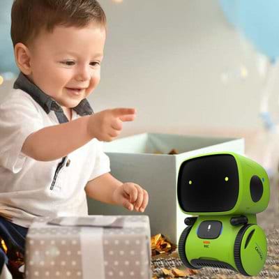 Фото - Интерактивный робот AT-Robot с голосовым управлением Зеленый (озвуч.укр.) (AT001-02-UKR)