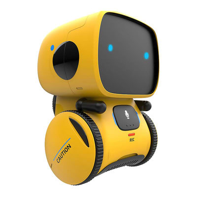 Фото - Інтерактивний робот AT-Robot з голосовим управлінням Жовтий (озвуч.укр.) (AT001-03-UKR)