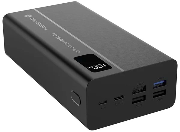 Батарея мобільна Gogen Powerbank 40000 mAh (GOGPB400001B) - Фото 1