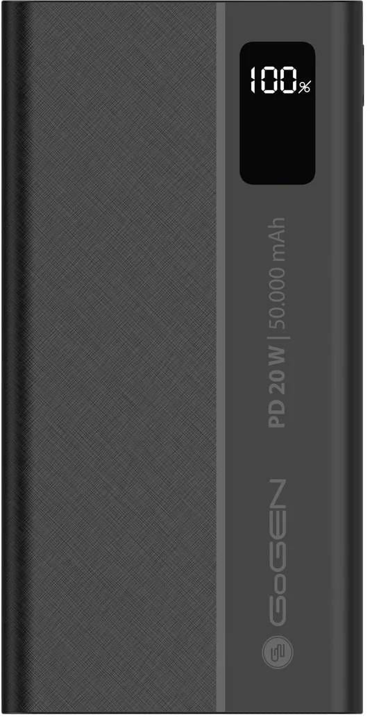 Фото - Батарея мобильная Gogen 50000 mAh PD 20W (GOGPB500001B) Фото - Батарея мобильная Gogen 50000 mAh PD 20W (GOGPB500001B)