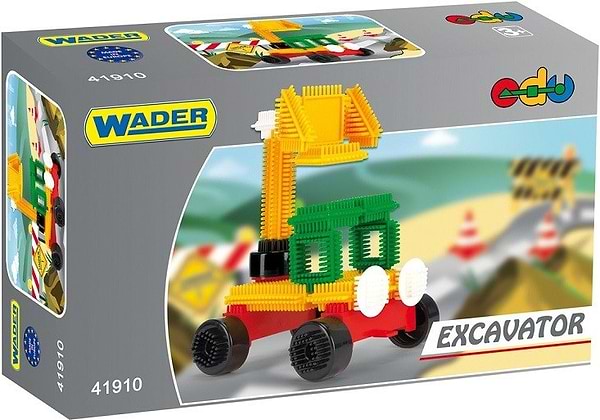 Фото - Пластиковый конструктор для малышей Wader ''Ёжик'' Тематический в асортименте в асортименте (41910)