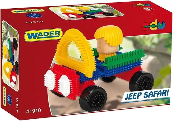 Фото - Пластиковый конструктор для малышей Wader ''Ёжик'' Тематический в асортименте в асортименте (41910)