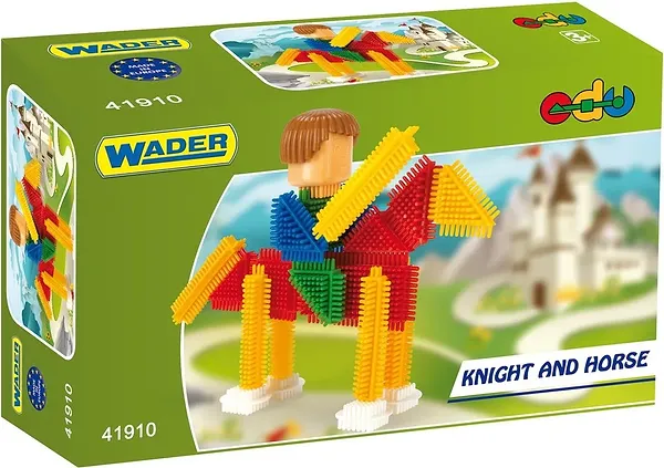 Фото - Пластиковый конструктор для малышей Wader ''Ёжик'' Тематический в асортименте в асортименте (41910)