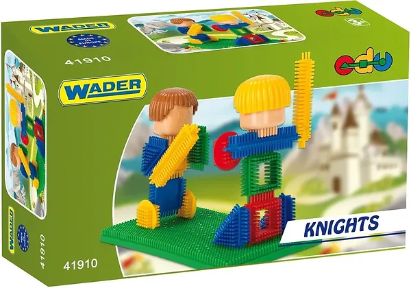 Фото - Пластиковый конструктор для малышей Wader ''Ёжик'' Тематический в асортименте в асортименте (41910)