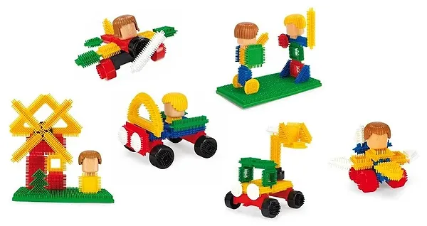 Фото - Пластиковый конструктор для малышей Wader ''Ёжик'' Тематический в асортименте в асортименте (41910)